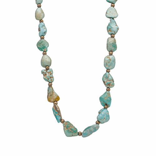 Carico Turquoise Nugget Necklace GZ NW 5759