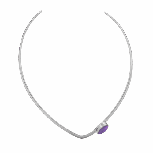 V-neck Wire with Onyx Stone GZ NW 5751