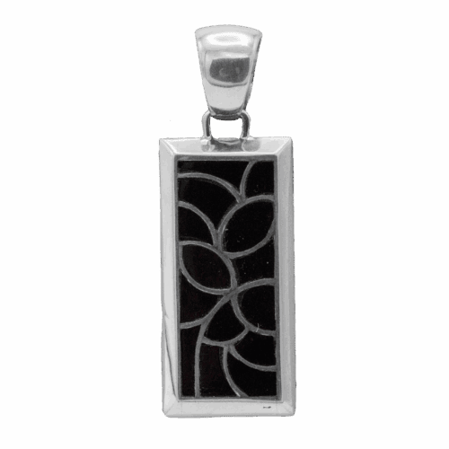 Inlay Jet Pendant GZ NW 5772