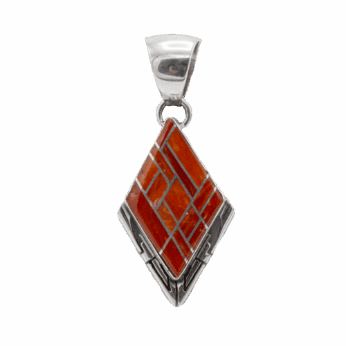 Inlay Coral Pendant GZ NW 5769