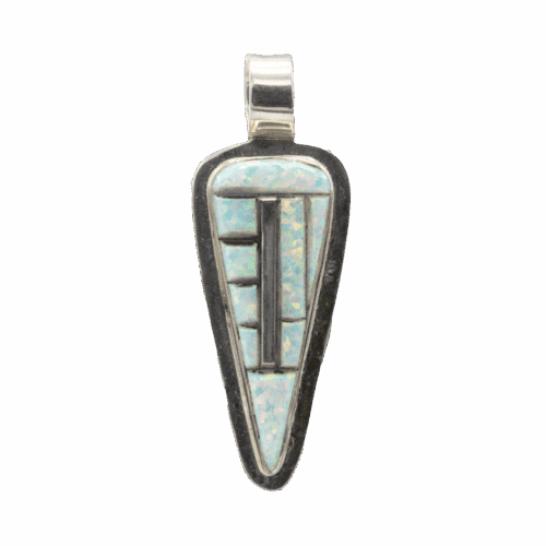 Inlay Opal Pendant GZ NW 5763