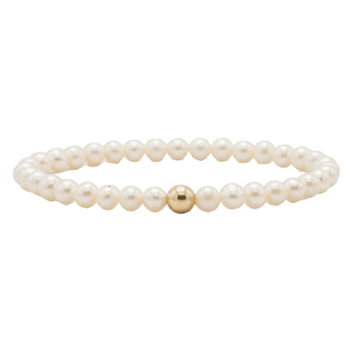 Fresh Water Pearl Stretch Bracelet GZ NW 5735