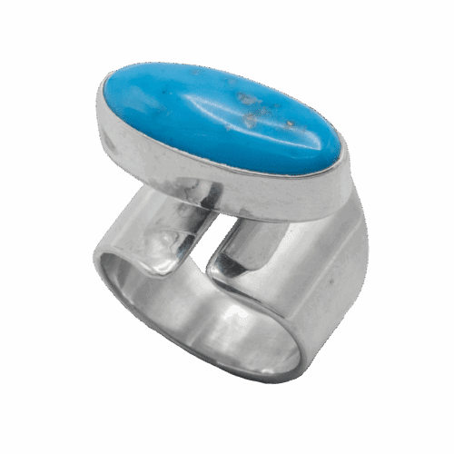 1 Stone Turquoise Ring GZ NW 5692