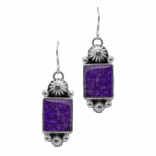 1 Stone Sugilite Earrings GZ NW 5844