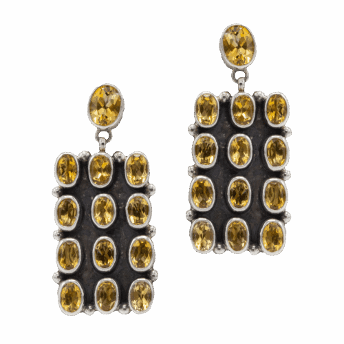 Multi-stone Citrine Earrings GZ NW 5840