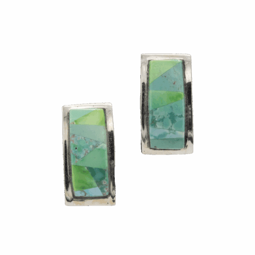 Inlay Carico Turquoise Earrings GZ NW 5839