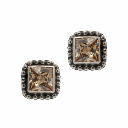 Champagne CZ Earrings GZ NW 5835